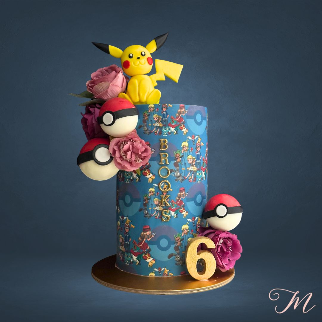 Pokemon Pikachu Cake