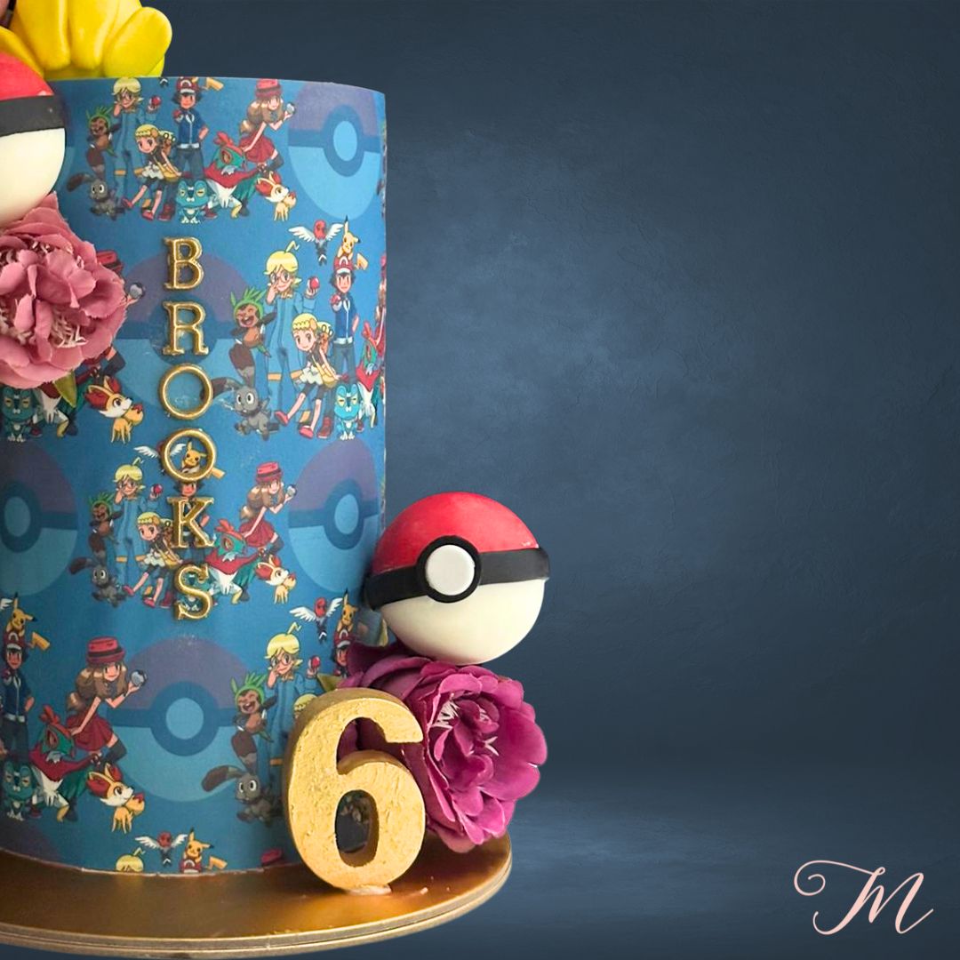 Pokemon Pikachu Cake