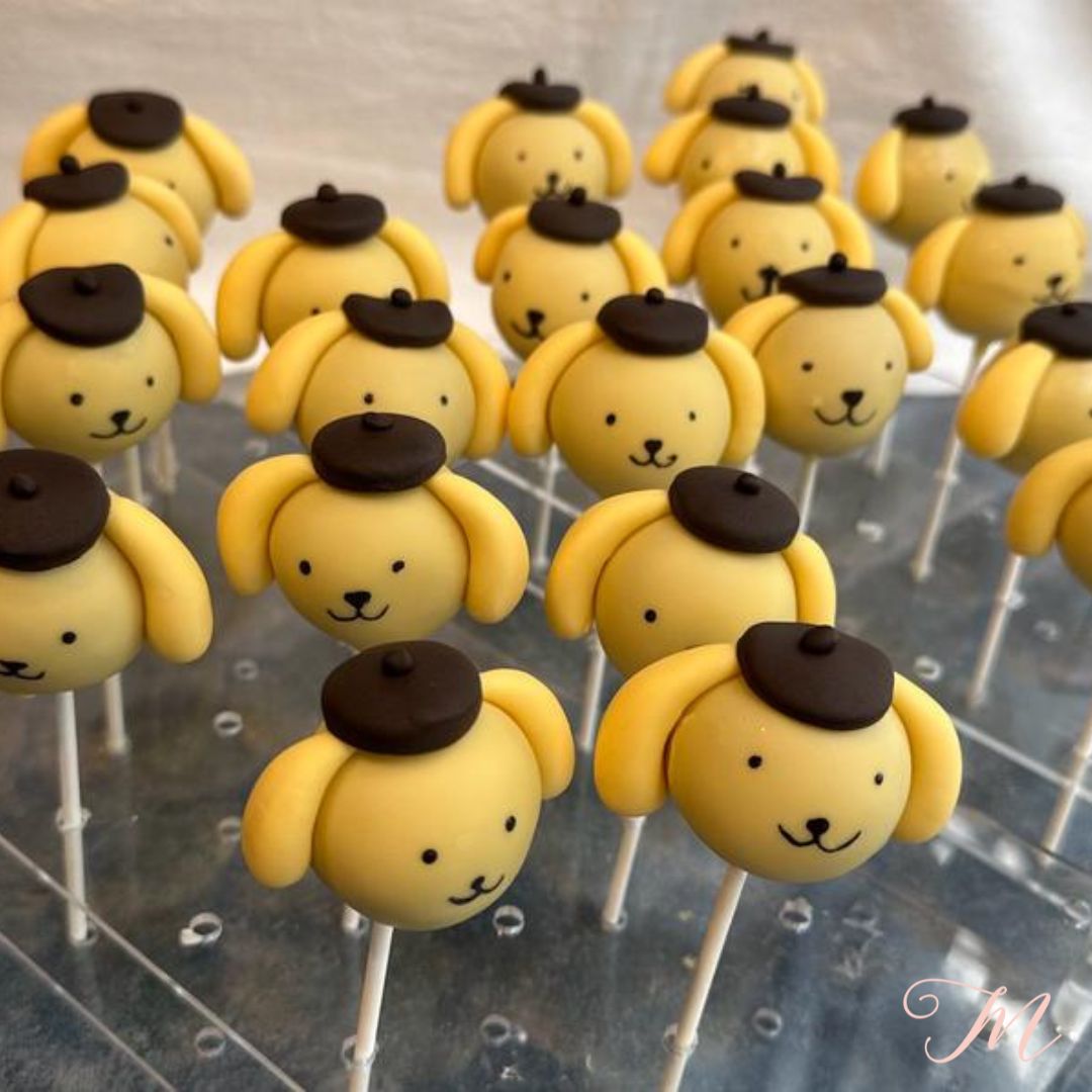Pompompurin Cake Pops