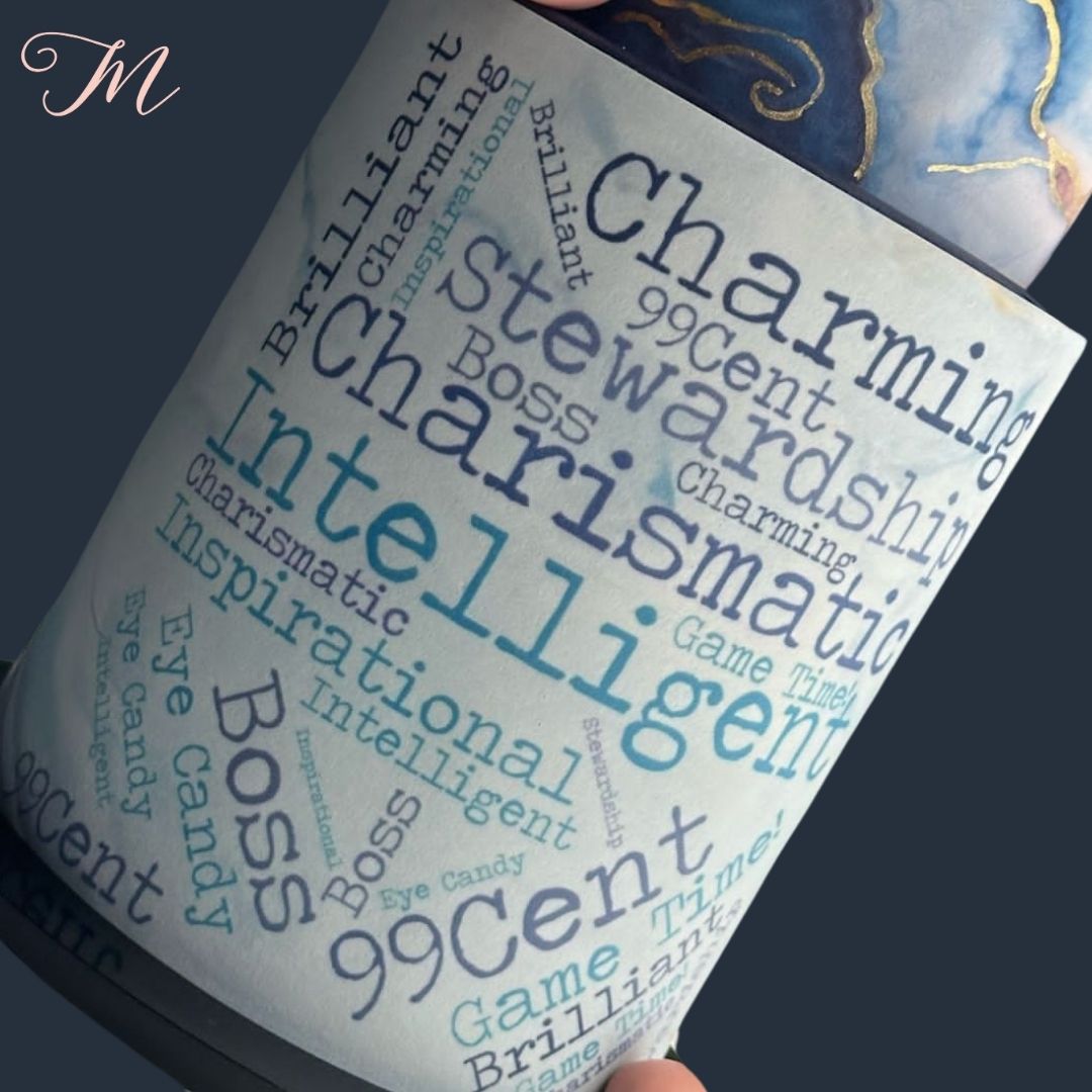 Word Cloud Cake