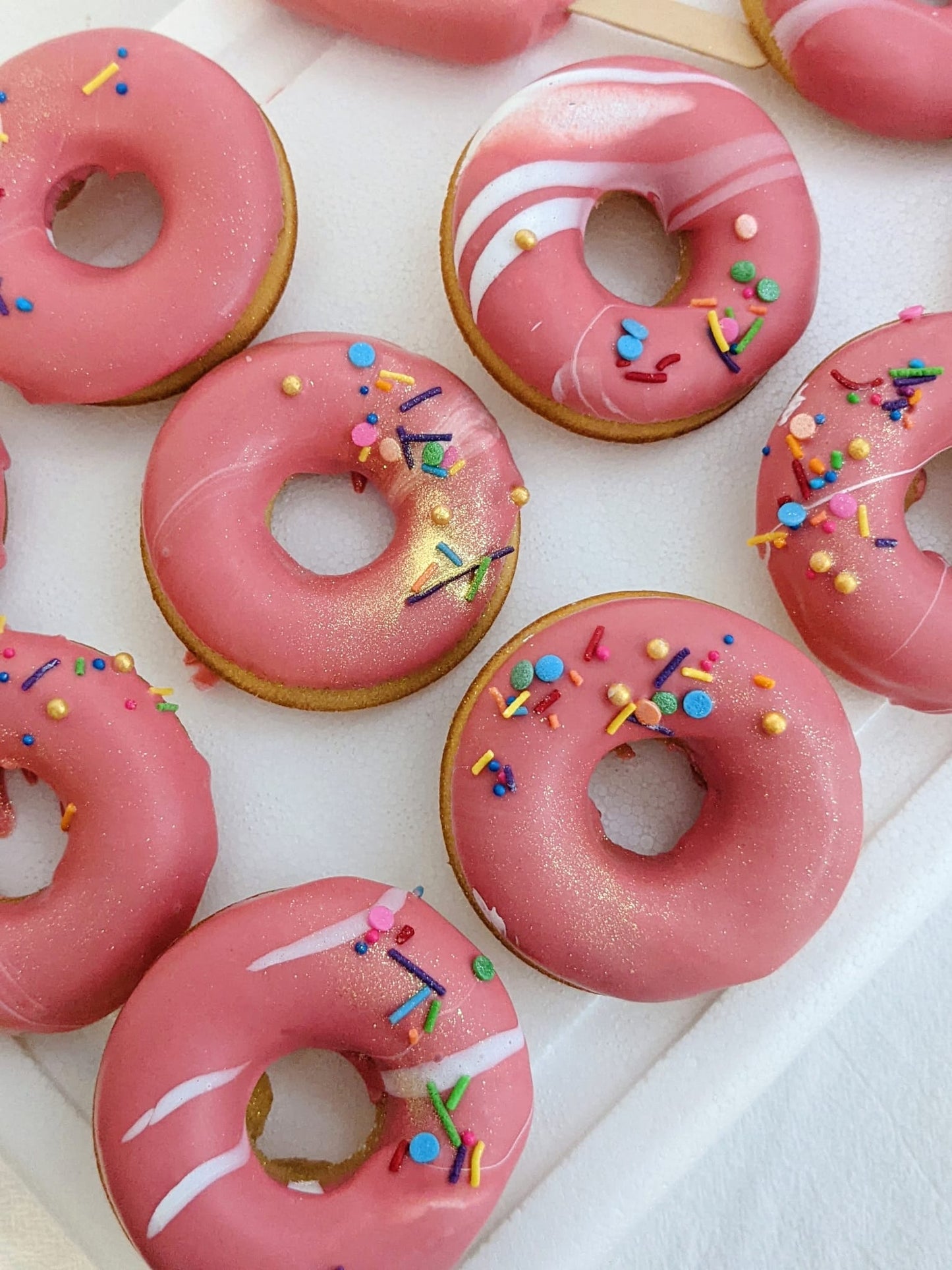 Baked Donuts with Sprinkles