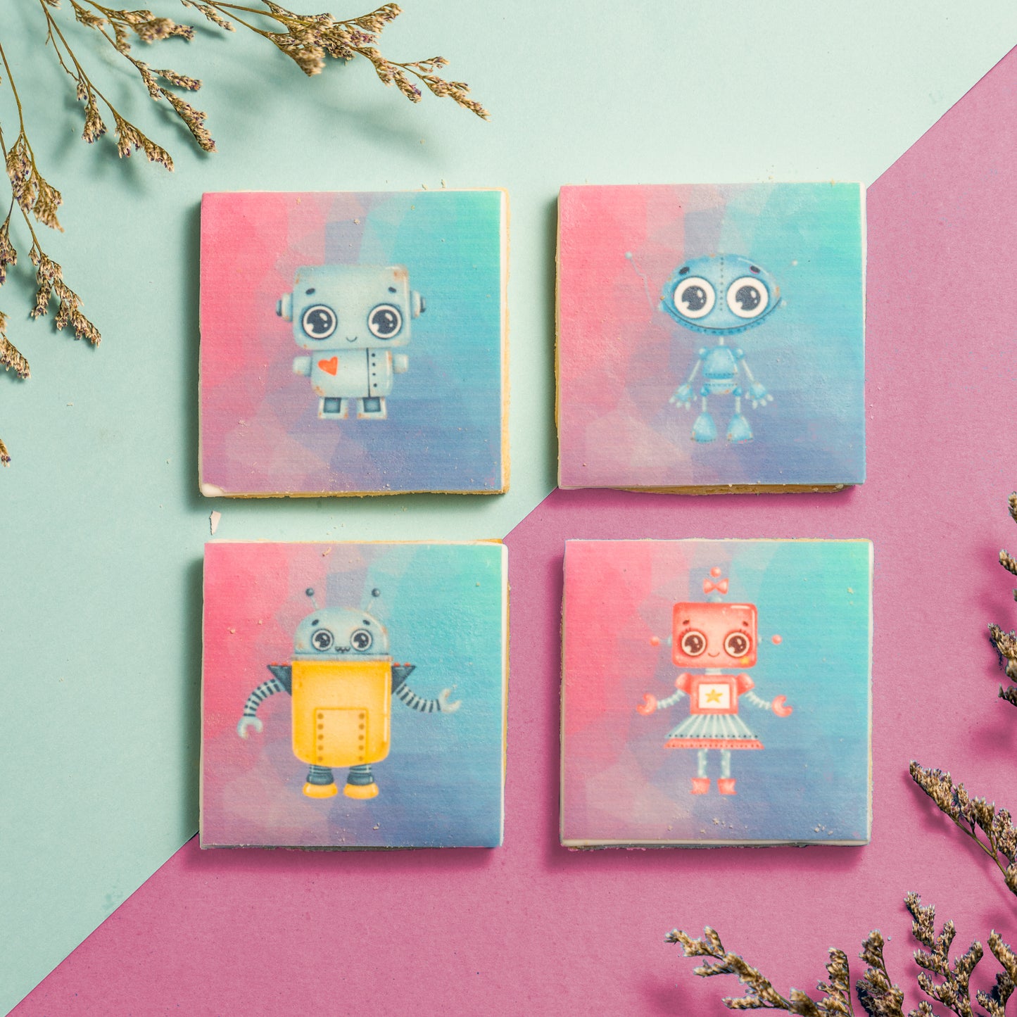 Classroom biscuits robots