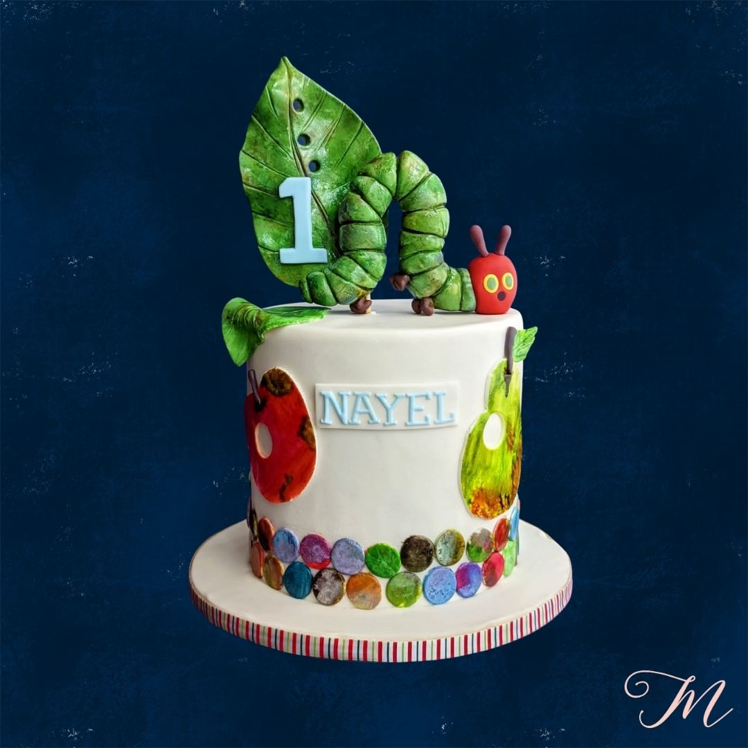 The Very Hungry Caterpillar Cake