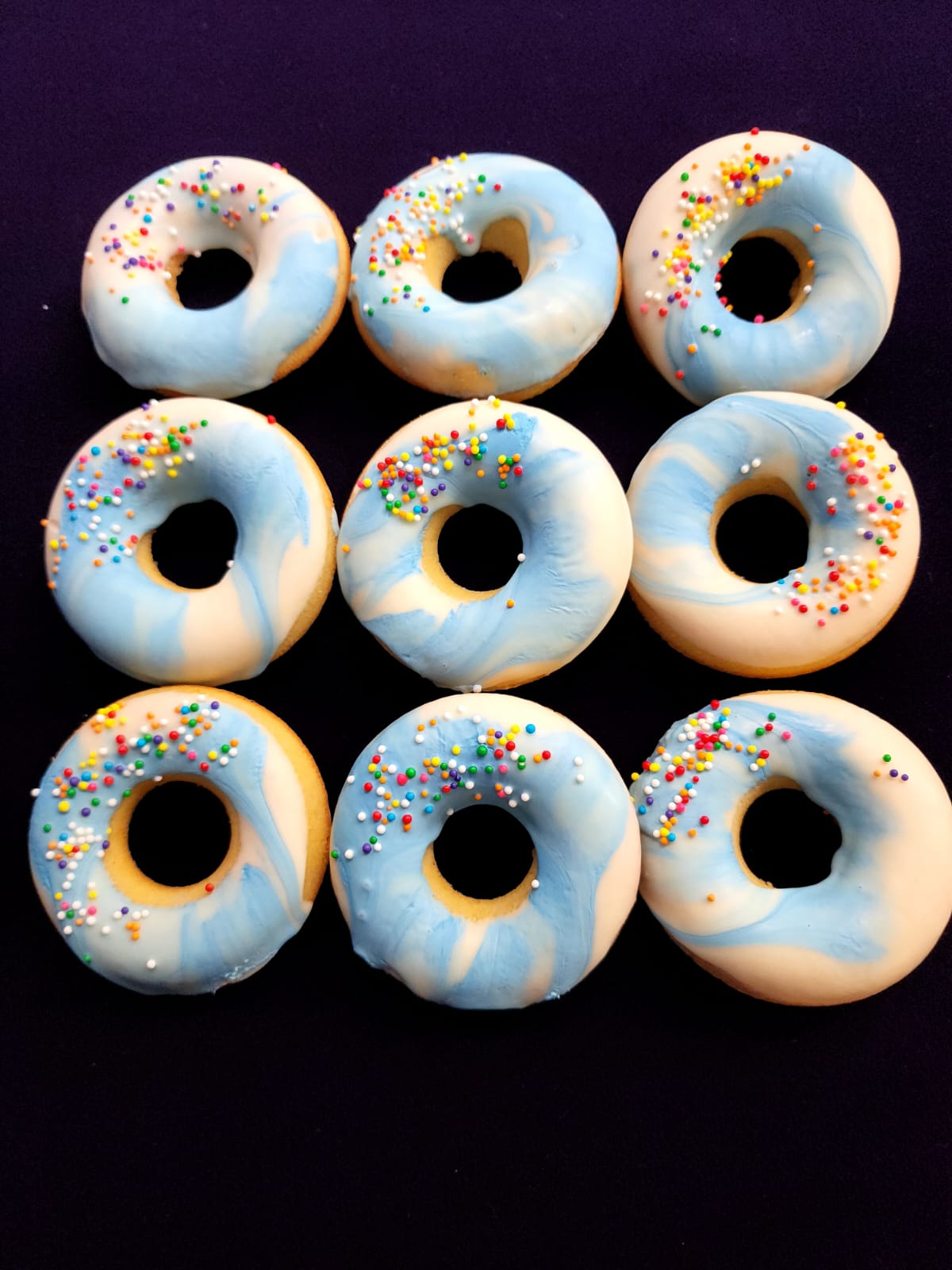 Baked Donuts with Sprinkles