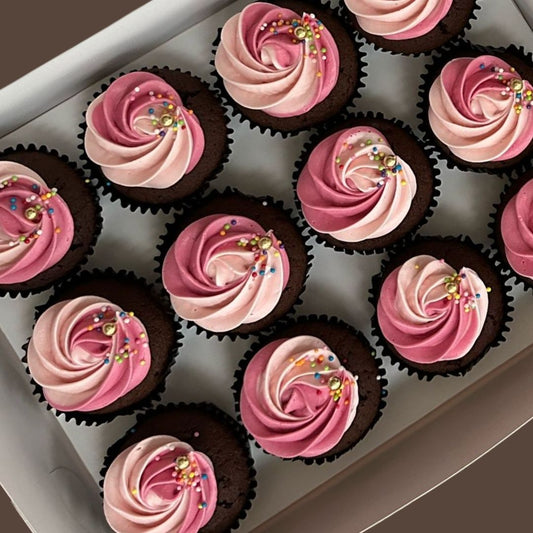 Eggless and Gluten-Free Chocolate Cupcakes - no sprinkies