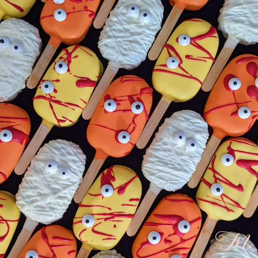 Spooky Eyeballs Cakesicles