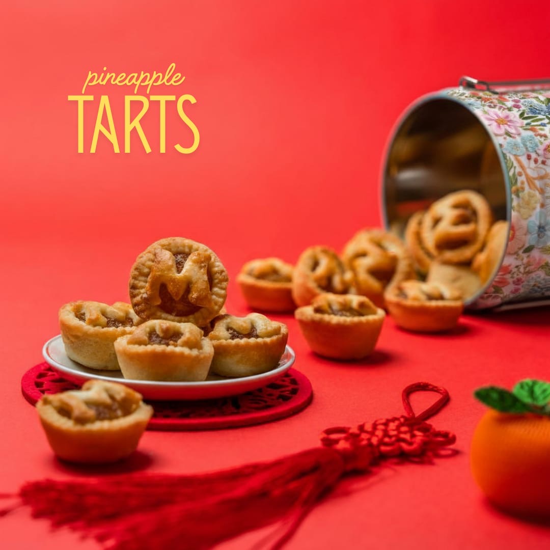 Pineapple tarts Chinese New Year tiffin