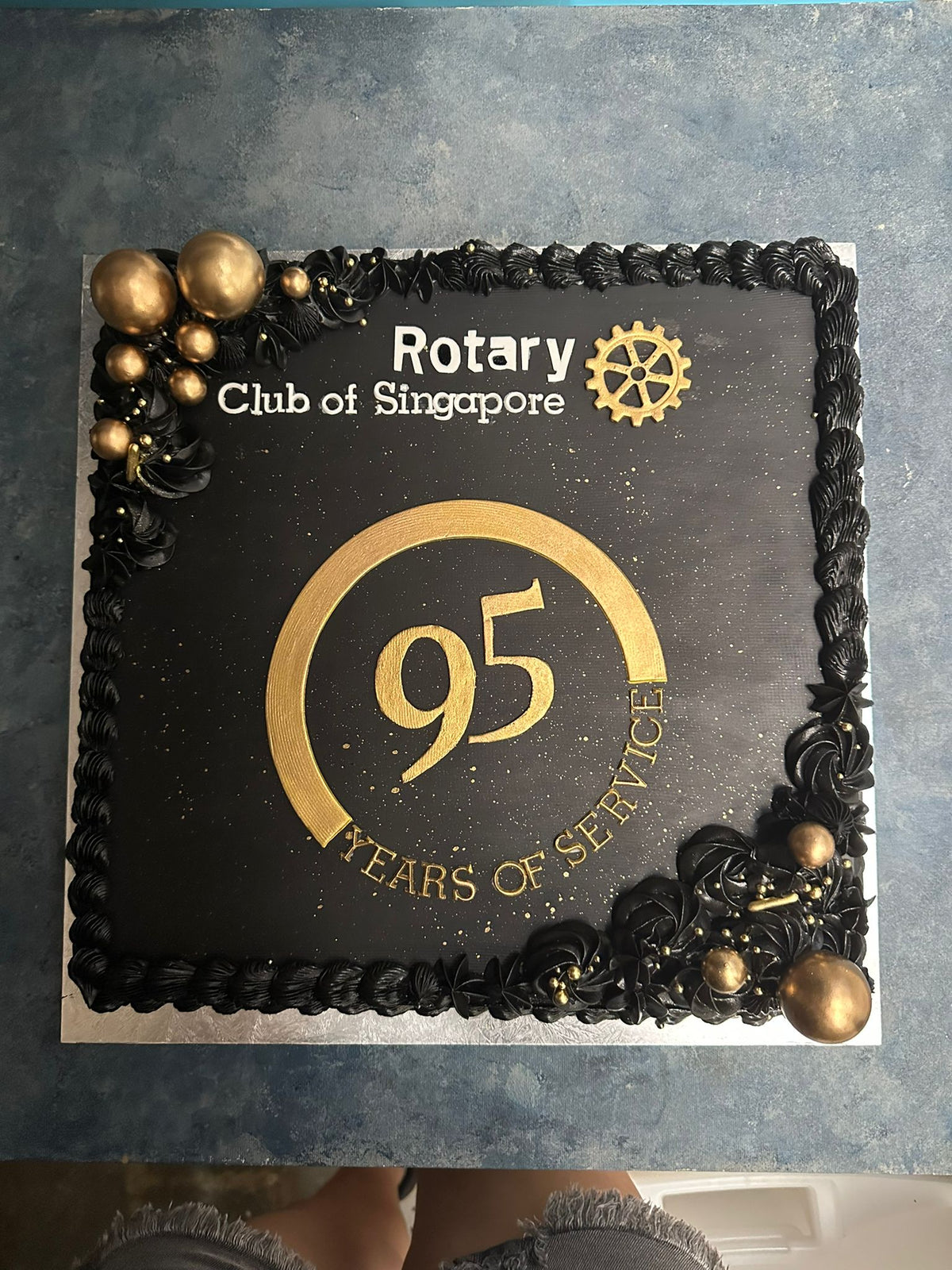 Corporate Sheet Cake with Logo