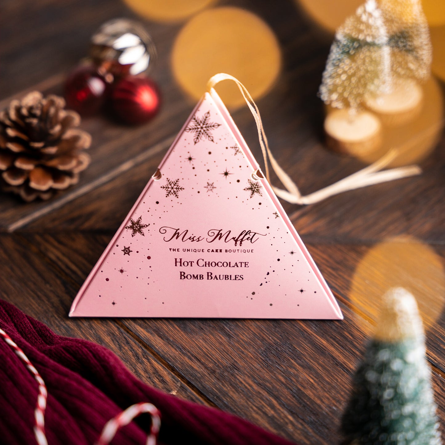Festive Hot Chocolate Bombs