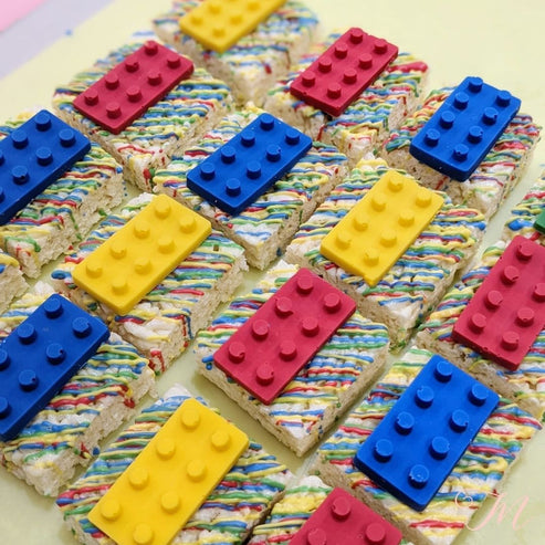 Lego Rice Krispie Treats – Miss Muffet Cake Boutique