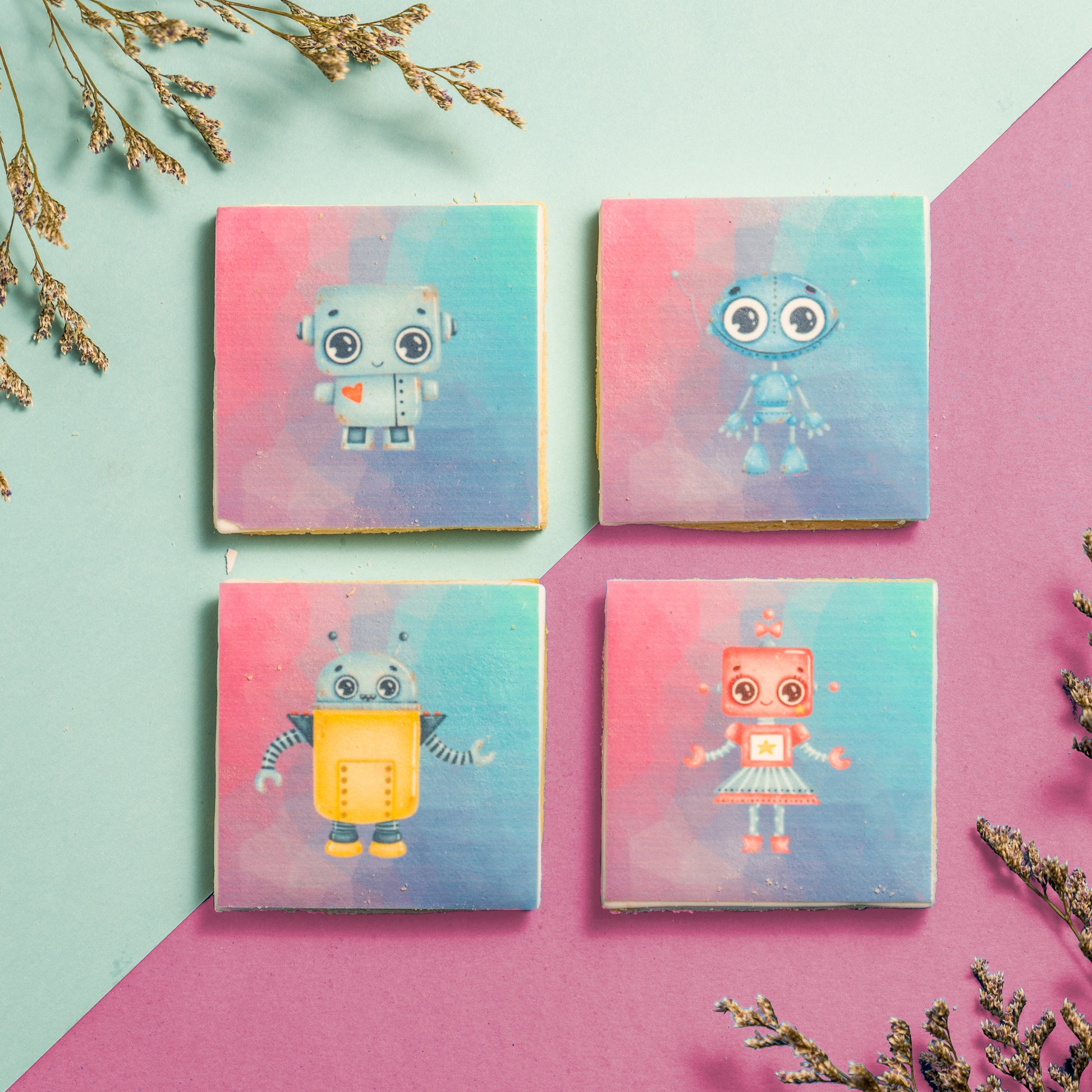 Classroom biscuits robots
